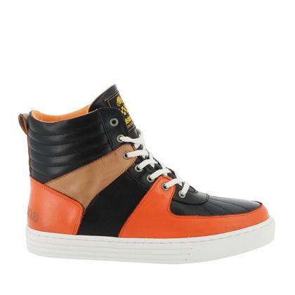 Baskets Helstons RUN - Noir / Orange