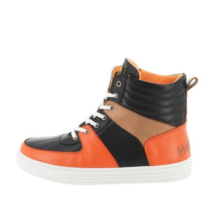 Baskets Helstons RUN - Noir / Orange