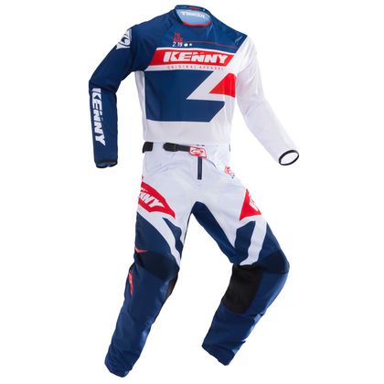 Maillot cross Kenny TRACK NAVY RED ENFANT