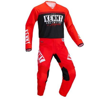 Maillot cross Kenny PERFORMANCE - SOLID - RED 2021