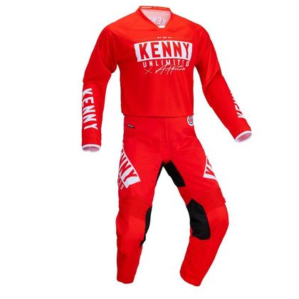 Maillot cross Kenny PERFORMANCE - RACE - RED 2021 - Rouge