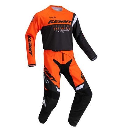 Pantalón de motocross Kenny TRACK - FOCUS - NEON ORANGE 2021