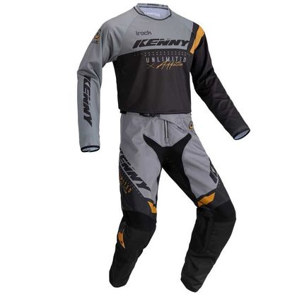 Maillot cross Kenny TRACK - FOCUS - BLACK GREY GOLD 2021