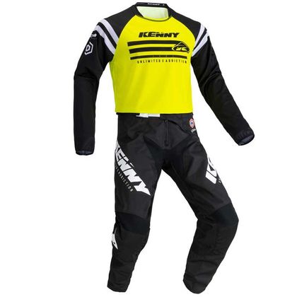 Maillot cross Kenny TRACK - RAW - NEON YELLOW 2021