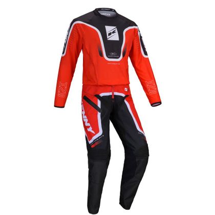 Pantalon cross Kenny TITANIUM 2025 - Noir / Rouge