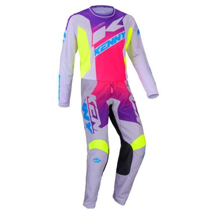 Maillot cross Kenny TRACK 2025 - Gris