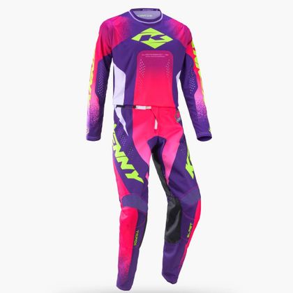 Camisola de motocross Kenny TRACK - BLAST 2027 - Rosa