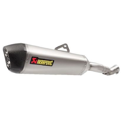Silencieux Akrapovic Titane embout carbone Ref : S-H12SO4-HZAAT / 18113187 