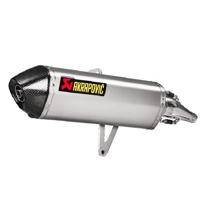 Silencieux Akrapovic LINE INOX embout carbone Ref : S-H3SO4-HRSS / 18113068 