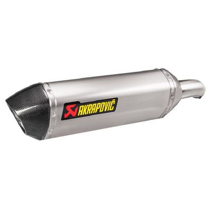 Silencieux Akrapovic Titane embout carbone Ref : S-H8SO4-HRT / 18113424 