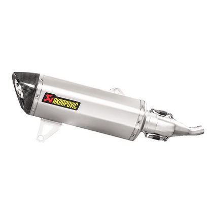 Silencieux Akrapovic Inox embout carbone Ref : S-Y125SO5-HRSS / 18114057 