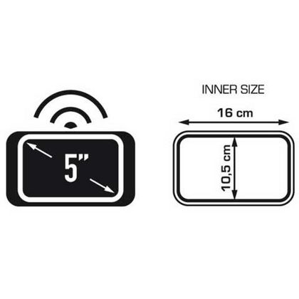 Support GPS Givi GPS S954 (ECRAN 6.3 POUCES) Universel