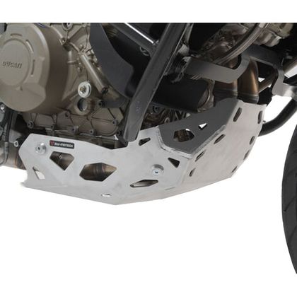 Sabot moteur SW-MOTECH ALUMINIUM - Gris