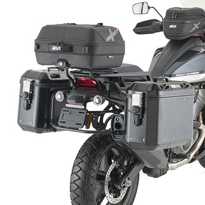 Sacoche Givi XL09  LATÉRALE DE 33 LITRES AVEC SYSTÈME D’ACCROCHAGE MONOKEY universel - Noir