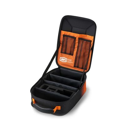 100% CRUSH Brillentasche - Schwarz / Orange