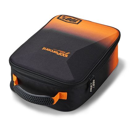 100% CRUSH Brillentasche - Schwarz / Orange Ref : CE1289 / 29000-00002 