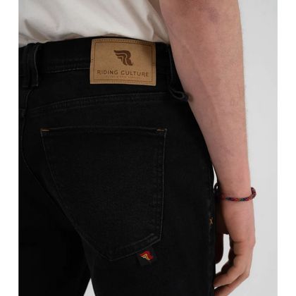 Jean RIDING CULTURE TAPERED SLIM - Tapered - Noir
