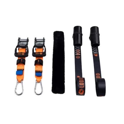 LODD med manchetter Universel Ratchet rem. - Orange / Sort. Ref : LOD0006 / MTD7L 