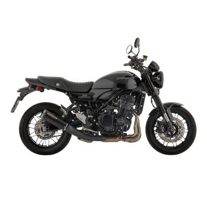 Silencieux Arrow REBEL ALU DARK EMBOUT ALU - Noir