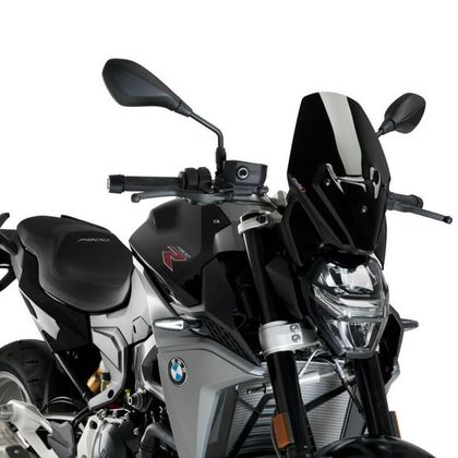Saute vent Puig sport (POUR MOTOS SANS SUPPORT D’ORIGINE BMW) - Noir Ref : PUI0373 