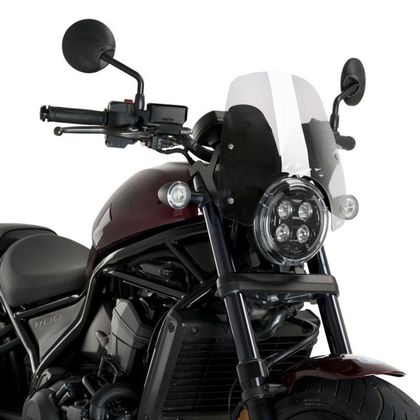 Puig Sport Windschutzscheibe - Farblos Ref : 20819 HONDA 1100 CMX 1100 REBEL - 2021 - 2025