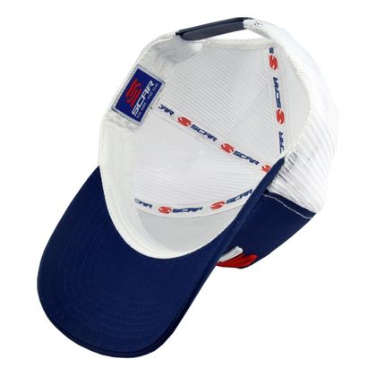 Casquette Scar Trucker Universel - Bleu / Blanc