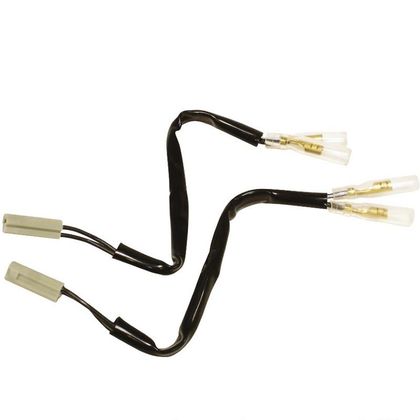 Conector Oxford PARA INTERMITENTES ESPECÍFICOS Yamaha (2 cables) universal - Negro Ref : OD0092 / OX890 