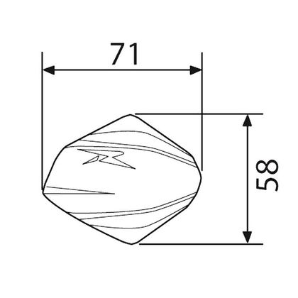 Pare-carter Puig Kit patins R12 - Noir