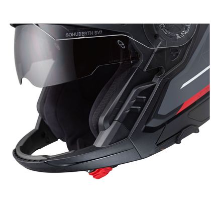 Schuberth CONCEPT TRACER Systeemhelm - Zwart / Rood