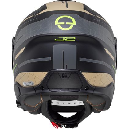 Capacete jet Schuberth J2 NOVA - Cinza
