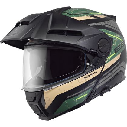 Schuberth E2 EXPEDITION Systeemhelm - Groen