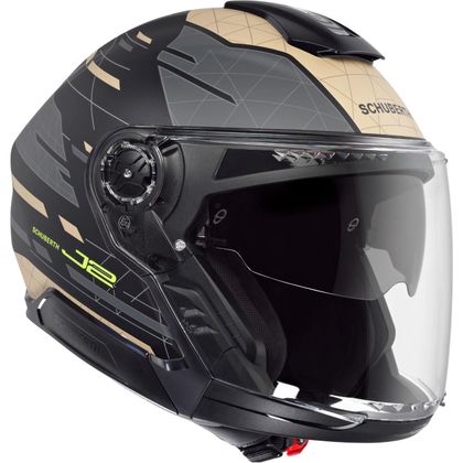 Capacete jet Schuberth J2 NOVA - Cinza
