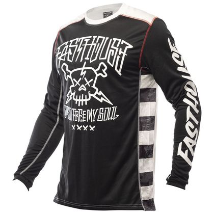 Camiseta de motocross FASTHOUSE GRINDHOUSE AKUMA BLACK 2022 Ref : FAS0139 