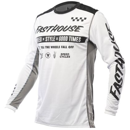 Camiseta de motocross FASTHOUSE GRINDHOUSE DOMINGO WHITE 2022 Ref : FAS0130 