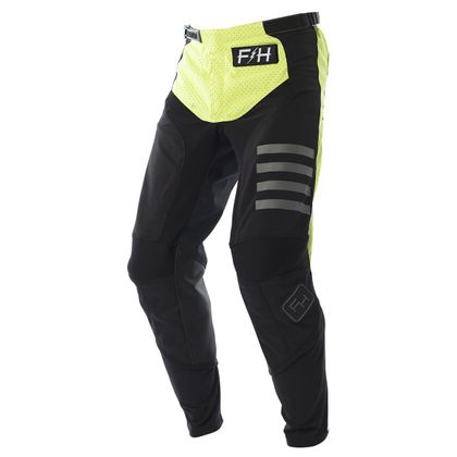 Pantalón de motocross FASTHOUSE SPEED STYLE HIGH VIZ/BLACK 2022 - Negro / Amarillo Ref : FAS0152 