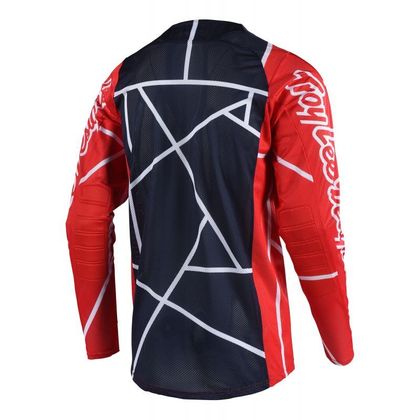 Camiseta de motocross TroyLee design SE AIR METRIC RED 2020