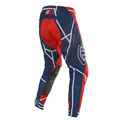 Pantaloni da cross TroyLee design SE AIR METRIC RED 2020