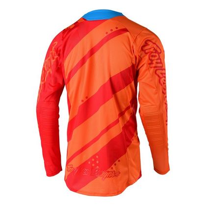 Camiseta de motocross TroyLee design SE AIR - SHADOW - MIEL 2020 - Naranja