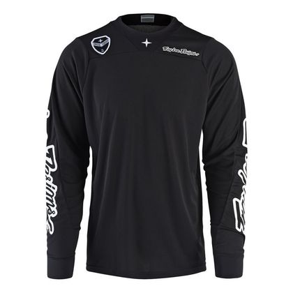 Camiseta de motocross TroyLee design SE AIR - SOLO - BLACK 2020 Ref : TRL0316 
