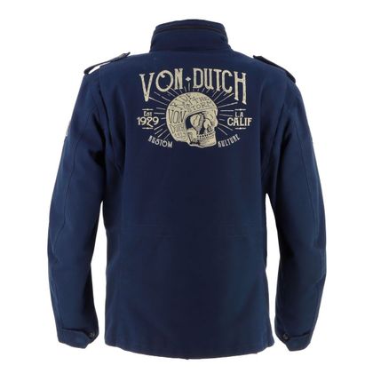 Helstons VON DUTCH SECTION Motor Vest - Blue