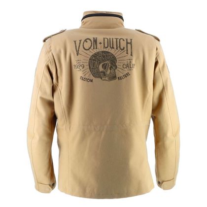 Veste Moto Helstons VON DUTCH SECTION - Beige