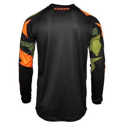 Maillot cross Thor YOUTH SECTOR - WARSHIP - GREEN ORANGE