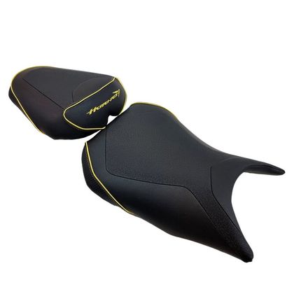 Selle confort Bagster Ready luxe - Noir / Jaune