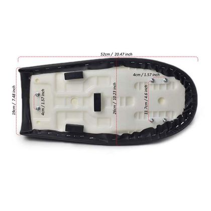 Selle confort Brazoline Café racer universelle Universel