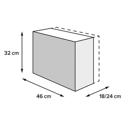 Sacoches cavalières SW-MOTECH PRO BLAZE (2 x 20 litres) AVEC SUPPORT