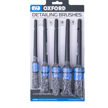 Kit Oxford Set di 5 spazzole universale - Nero