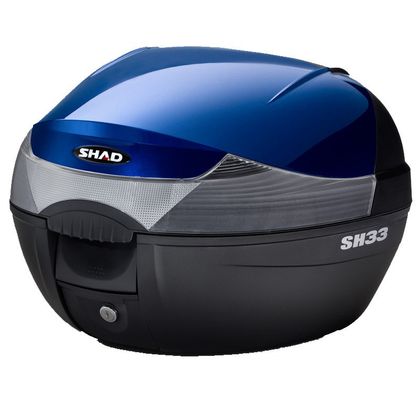 Bauletto Shad SH 33 Blu universale Ref : SHD0B33101 / CMBD0B33100+D1B33E01 