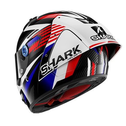 Casque intégral Shark AERON-GP FIM RACING FIRSTLAP - Carbone / Bleu