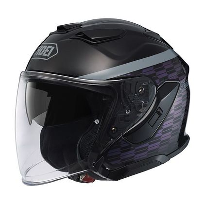 Shoei J-CRUISE 3 ACCONIC Jet-hjelm - Sort / Blå