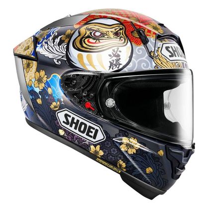 Casque intégral Shoei X-SPR PRO - MARQUEZ MOTEGI 5 - Noir / Gris